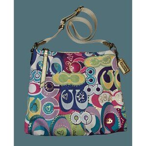 Coach Poppy Pop C Tote Shoulder/Crossbody Bag
